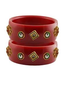 Vidhya Kangan Brass Crystals Bangle
