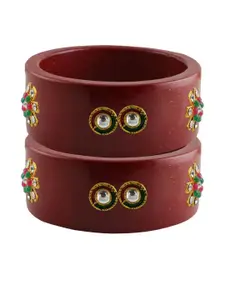 Vidhya Kangan Brass Crystals Bangle