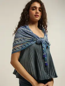 Label Ritu Kumar Women Printed Scarf