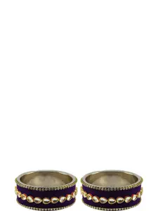 Vidhya Kangan Brass Crystals Bangle