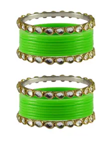 Vidhya Kangan Brass Crystals Bangle