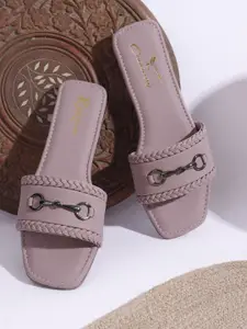 CHINRAAG Women Open Toe Flats