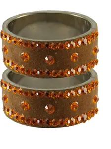Vidhya Kangan Brass Crystals Bangle