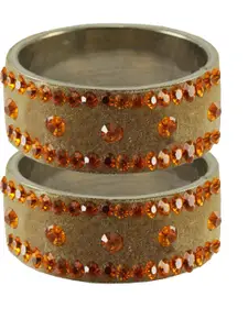 Vidhya Kangan Brass Crystals Bangle