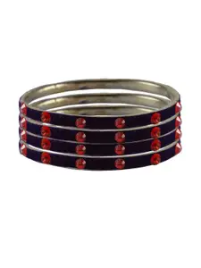 Vidhya Kangan Brass Crystals Bangle