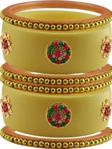 Vidhya Kangan Brass Crystals Bangle