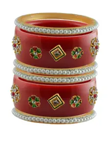 Vidhya Kangan Brass Crystals Bangle