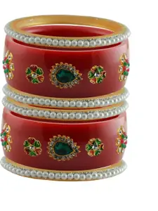 Vidhya Kangan Brass Crystals Bangle