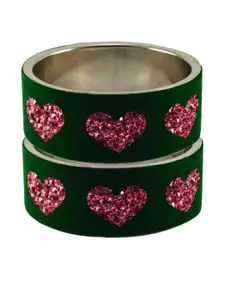 Vidhya Kangan Brass Crystals Bangle