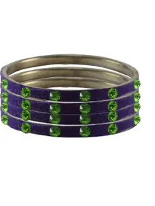 Vidhya Kangan Brass Crystals Bangle