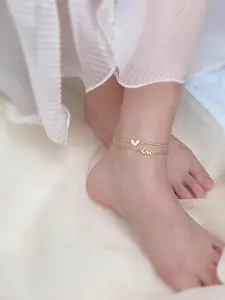 DressBerry Gold-Plated Anklet