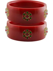 Vidhya Kangan Brass Crystals Bangle