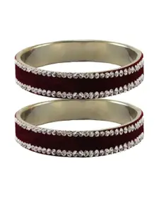 Vidhya Kangan Brass Crystals Bangle