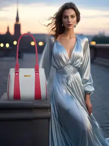 FD Fashion Structured Shoulder HandBag