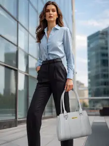 FD Fashion Structured Shoulder HandBag