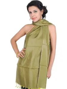 Exotic India Women Tanchoi weave Banarasi Scarf