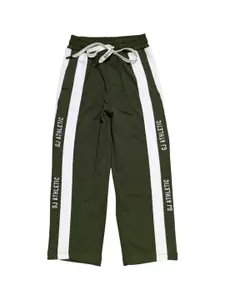 Gini and Jony Boys Pure Cotton Mid Rise Track Pants