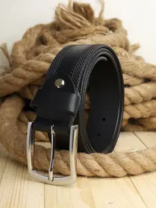 Azibo Men Solid Leather Belt