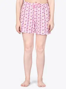 ariel Women Graphic Printed Lounge Shorts