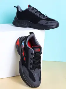 ABROS Boys Mesh Running Non-Marking Shoes