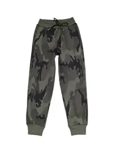 Gini and Jony Boys Printed Cotton Joggers