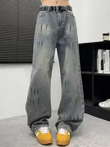 StyleCast x Revolte Men Solid Boyfriend Fit Mid-Rise Light Fade Jeans