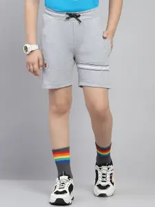 Monte Carlo Boys Printed Slim Fit Cotton Bermuda