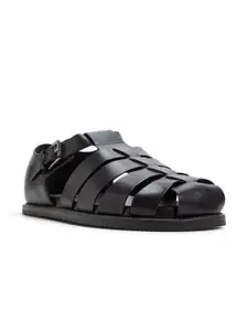 ALDO Men Leather Fisherman Sandals