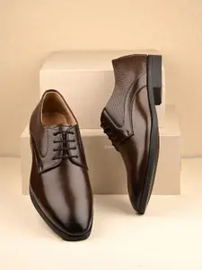 INVICTUS Men Round Toe Formal Derbys