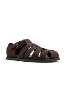 ALDO Men Leather Fisherman Sandals