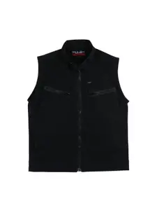 Gini and Jony Boys Mandarin Collar Sleeveless Tailored Jacket