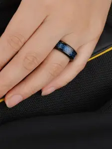 Heer Collection Women Silver Plated Dragon Finger Ring