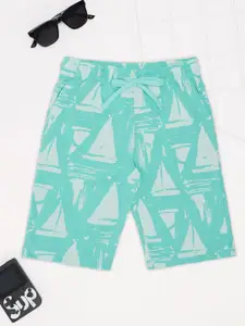 Pantaloons Junior Boys Abstract Printed Cotton Regular Shorts