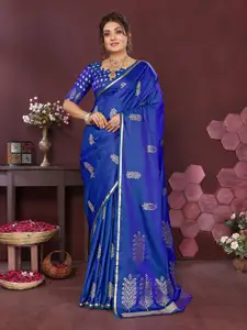 elora Floral Woven Design Banarasi Saree