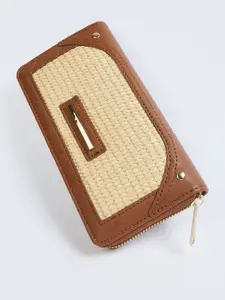 max Women Textured Two Fold Wallet 1000015221445
