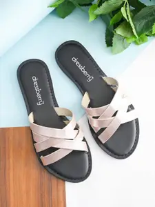 DressBerry Women Slip-On One Toe Flats