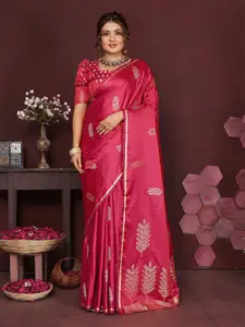 Elora Ethnic Motifs Woven Design Banarasi Silk Saree