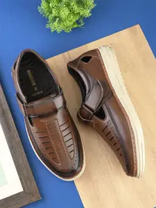 The Roadster Lifestyle Co. Men Comfortable Casual Fisherman Roman Sandals