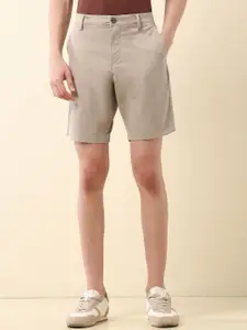 U.S. Polo Assn. Men Slim Fit Mid-Rise Cotton Chino Shorts