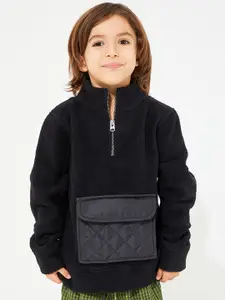 Cherry Crumble Boys Front-Open Sweatshirt