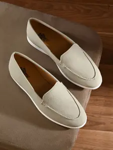 The Roadster Lifestyle Co Women Slip On Round Toe Loafers