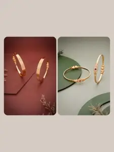 Anouk Women Gold Brass Bangle