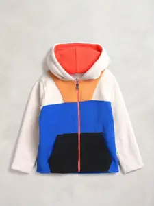 Cherry Crumble Boys Colourblocked Hooded Sweatshirt