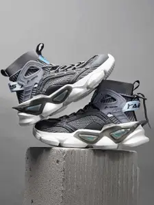 ABROS Atmosphere Men Mesh High-Top Running Non-Marking Shoes