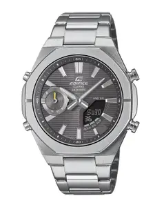 CASIO Men Dial & Stainless Steel Cuff Straps Analogue and Digital Watch ED650