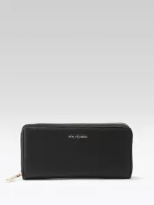 Van Heusen Women Textured Zip Around Wallet