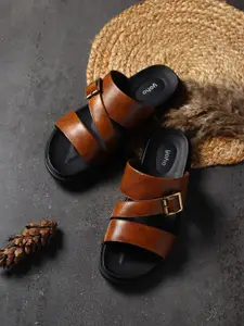 yoho Men Leather Comfort Sandals