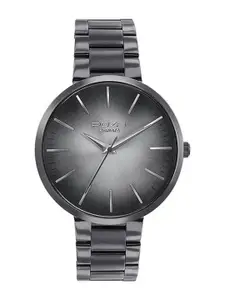 Sonata Men Embellished Dial & Bracelet Style Straps Analogue Watch SP70026QM01W