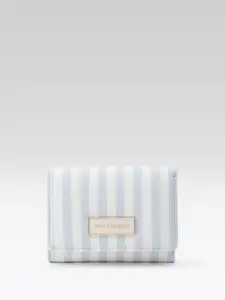 Van Heusen Women Striped Three Fold Wallet
