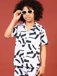 V-Mart Boys Printed Shirt with Shorts